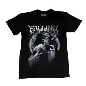 Falling In Reverse T Shirt M Black God‎ Is A Weapon Tour Merch Schedule II NEW